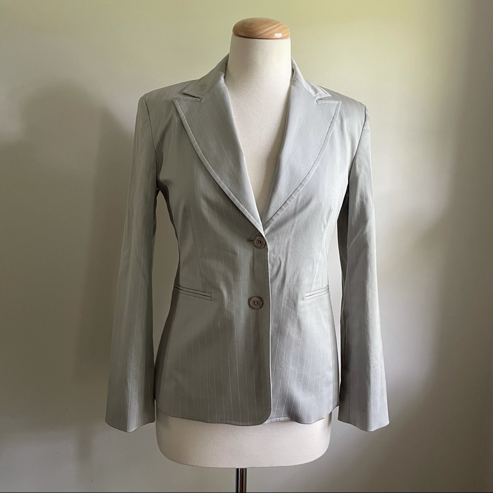 Talbots Petite Pinstripe Blazer